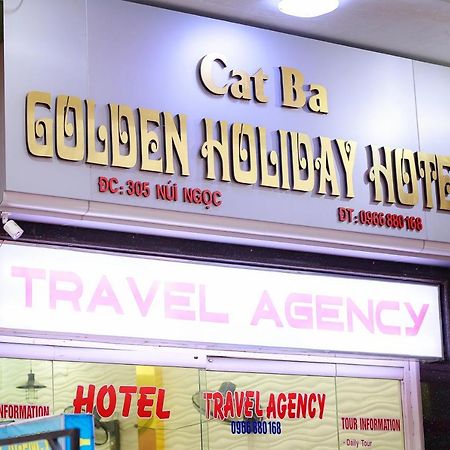 Catba Golden Holiday Hotel Dong Khe Sau Exteriör bild
