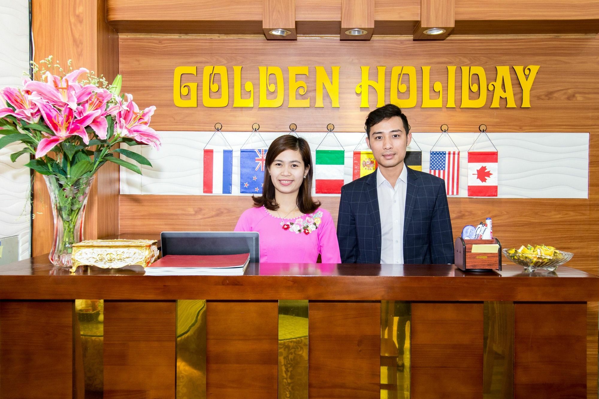 Catba Golden Holiday Hotel Dong Khe Sau Exteriör bild
